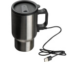 Stainless steel mug with USB Heatfunction